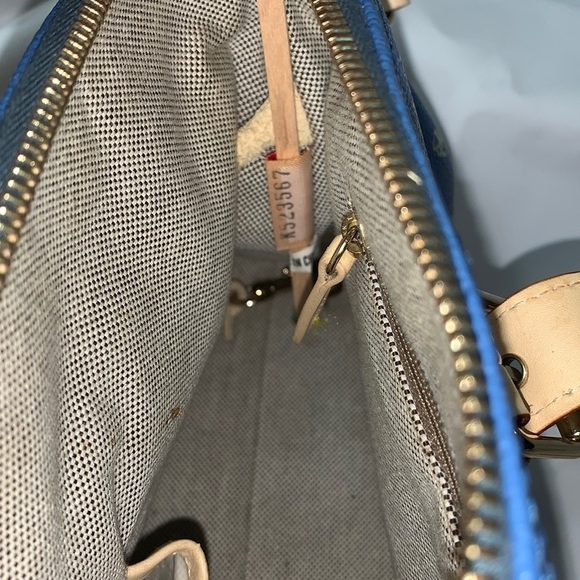 DOONEY and Bourke Signature Blue Satchel - Picture 14 of 16